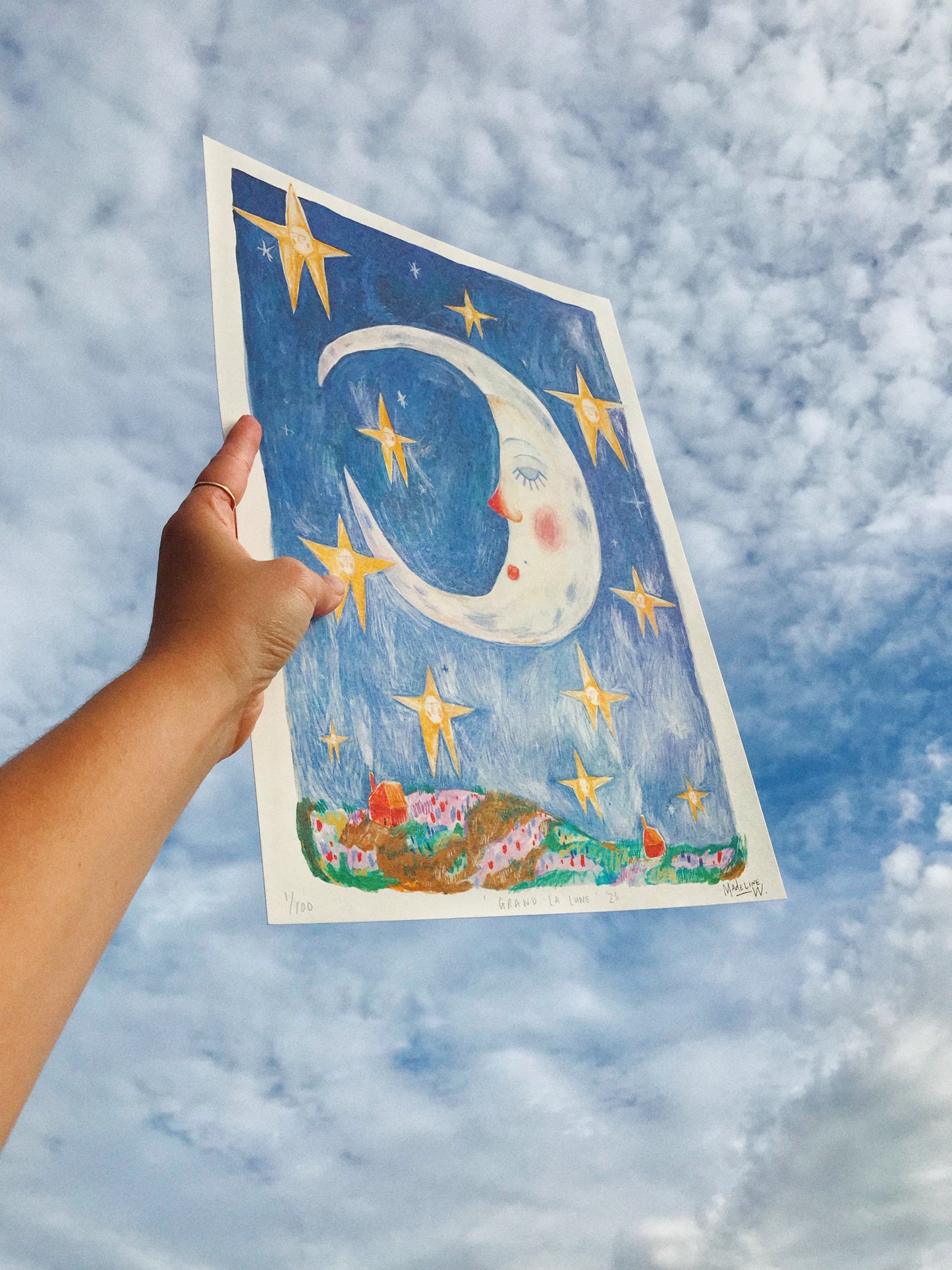 Art Print - GRAND LA LUNE